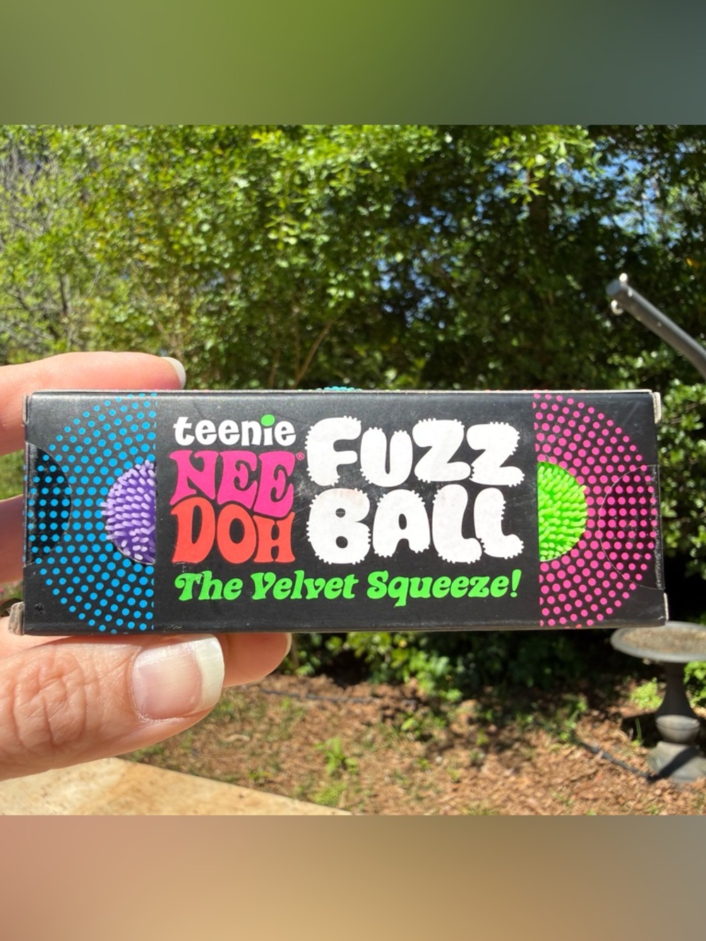 NeeDoh Teenie Fuzz Ball - 3 pack
